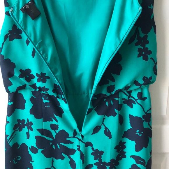 Ann Taylor Floral Print Sleeveless Dress - 4P - Picture 3 of 5